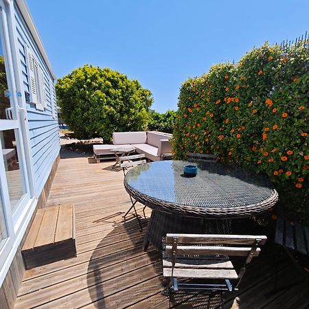 Casa Azul-Tiny House With Fantastic View, Big Outdoor Space And Pool 西尔韦斯 外观 照片