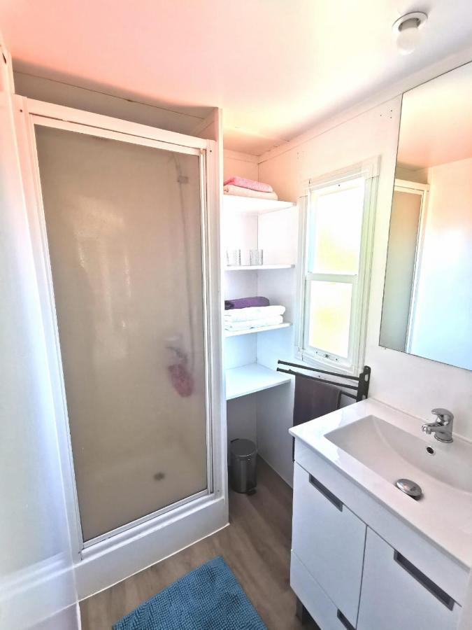 Casa Azul-Tiny House With Fantastic View, Big Outdoor Space And Pool 西尔韦斯 外观 照片